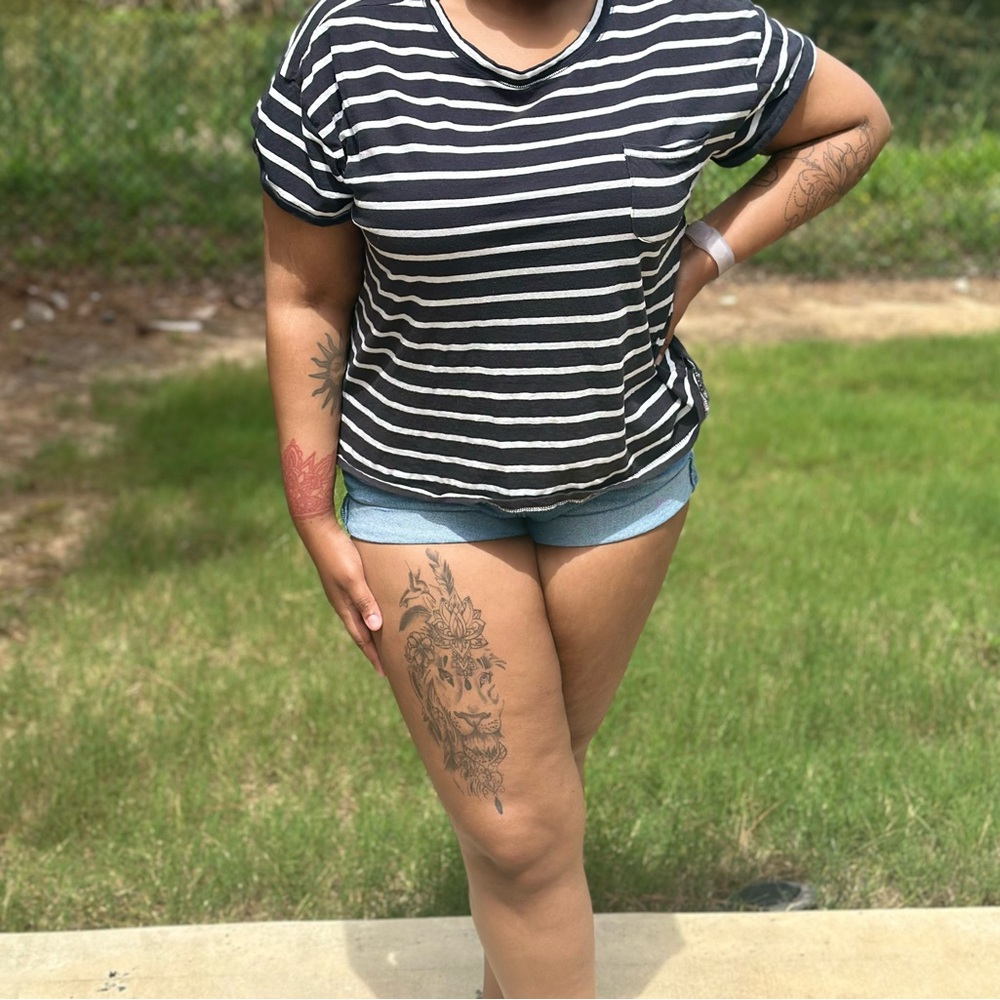 Striped tee